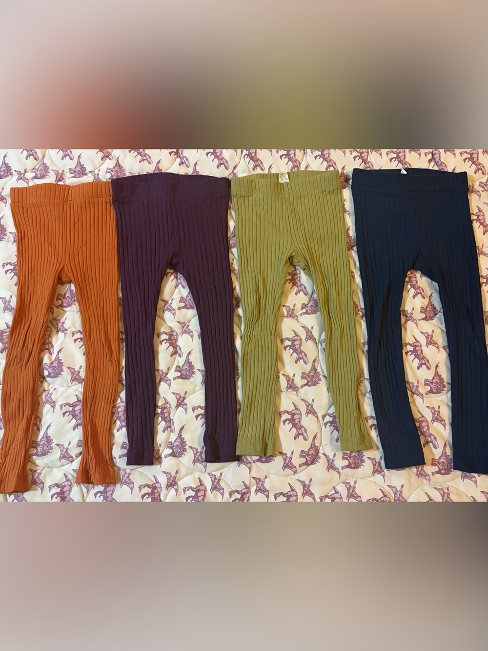 Kate quinn size 4t lot of 4 wide rib leggings